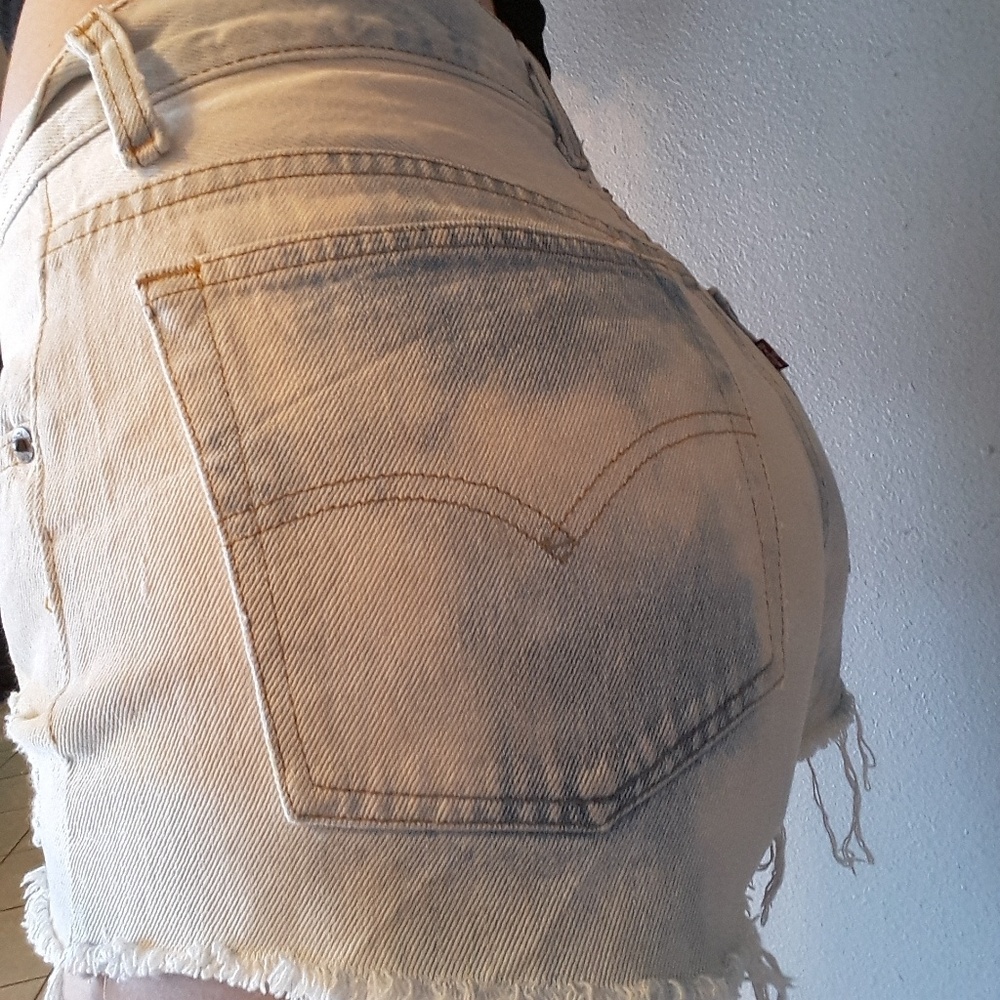 Vintage cut off Levis